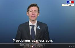 Non Au Harcèlement : remerciements de Monsieur Le Ministre de l'Education Natinale