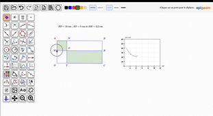 apigeom - Créer un graphique depuis une construction géométrique