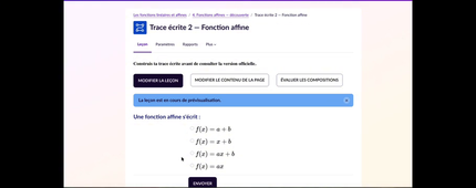 La trace écrite