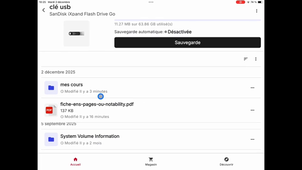 Mettre sur clé USB sandisk.mp4