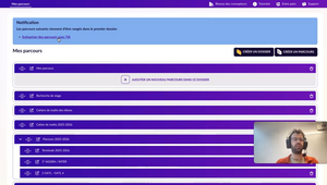 Comment récupérer un parcours existant sur le Réseau des Concepteurs ?