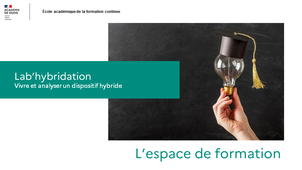 Lab'hybridation - 1 - L'espace de formation et son ergonomie