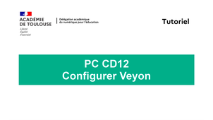 Configurer Veyon en début d'année