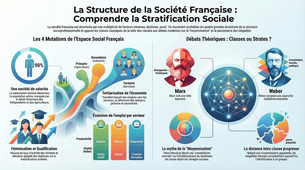 Comment est structurée la société française actuelle ?