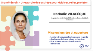 Grand témoin - Une parole de synthèse pour éclairer, relier, projeter.