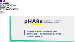 Menu - J'engage la communauté éducative dans un projet d'amélioration du climat scolaire - Pour les IEN