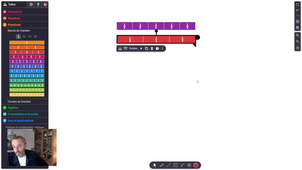Comparaison de fractions avec Polypad