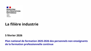 La filière industrie