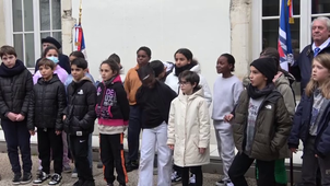 Plaques commémoratives des enfants juifs 2025 - Ecole Hepburn