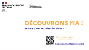 Cycle Découvrons l'IA. 2. Des IA dans les clous ?