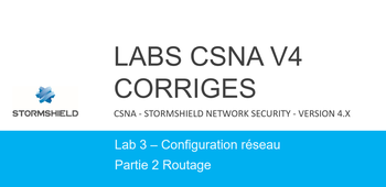 LAB 3.2 CONFIG RESEAU ROUTAGE Corrigé (7 min)