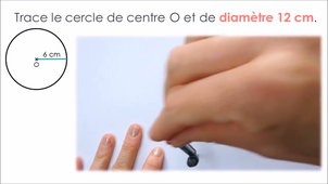 Tracer un cercle à partir d un rayon ou d un diamètre donné.mp4