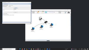 Exercice 2  Créer un réseau local (LAN) avec un serveur de données.mkv