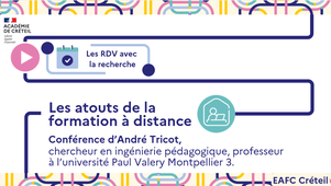 Les atouts de la formation à distance [Conférence d’André Tricot]