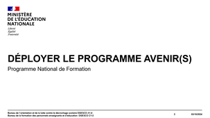 Webinaire PNF Parcours Avenir(s) ONISEP