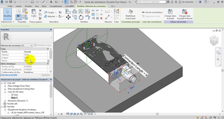 BIM - Création d'un réseaux de gaines de ventilation dans REVIT : Comprendre une famille téléchargée
