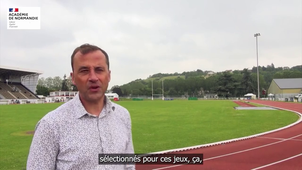 Portrait Jean-Christophe Boulanger Porteur de la flamme dans l'Eure