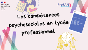 Les compétences psychosociales en lycée profesionnel