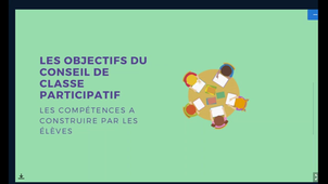 Conseil de classe participatif - Webinaire