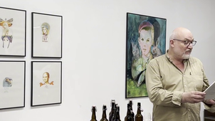 Trafic sous leur ombre : présentation des dessins du zodiaque par l'artiste, Thibault Franc