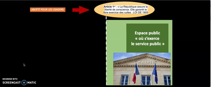 Application du principe de laïcité selon les espaces