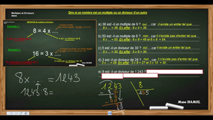 MULTIPLES DIVISEURS - Definitions