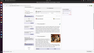 Importer un article créé dans LibreOffice