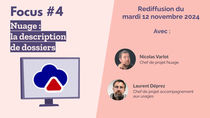 Focus #4 - NUAGE: utiliser la description de dossier