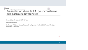 CLASSE IA - WEBINAIRE #2 - 02/12/2025