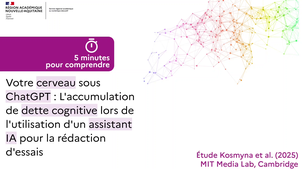 5 minutes pour comprendre : effets de l'IA sur le cerveau