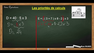 CALCULS et PRIORITE - 5eme