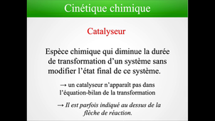 CTM2a-1 : Cinétique chimique