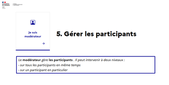 Gérer les participants à une réunion Visio-agent