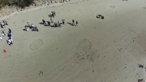 Géométrie sur la plage