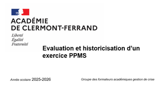 26/11/2025 - 13h du risque majeur N°7 - évaluer et historiciser l'exercice