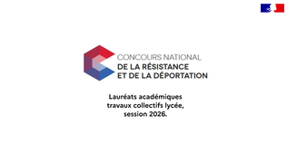 CNRD 2026 - Productions des élèves lauréats dans la catégorie lycée