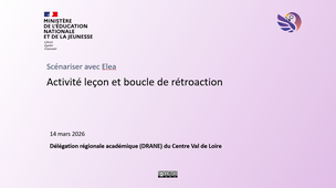Les boucles de rétroaction dans l'activité Elea