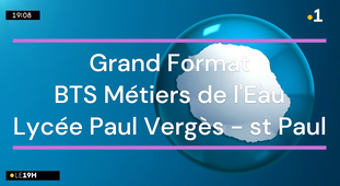 BTS Métiers de l'Eau - Reportage grand format Réunion La Première - 23 mai 2024