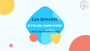 les brevets à l'école maternelle J. Ferry de Vendin-le-Vieil.mp4