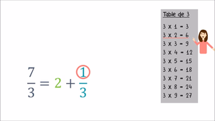 7. Ecrire une fraction sous la forme d un entier et d une fraction inférieure à 1.mp4
