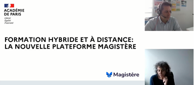 Webinaire académie de Paris - présentation de la plateforme Magistère.mp4