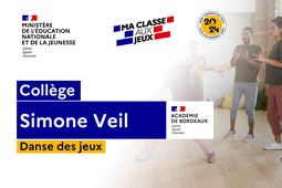 2024 -DANSE DES JEUX - Académie de Bordeaux - Collège Simone Veil - 6e1