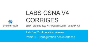 LAB 3.1 CONFIG RESEAU INTERFACES Corrigé (10 min)