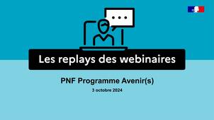 PNF Programme Avenir(s)