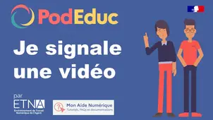 Je signale une vidéo