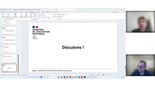 Reunion #3 des référents de l'Observatoire des usages pédagogiques de l'IA