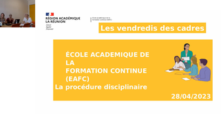 VendrediDesCadres - La procédure disciplinaire - DRH