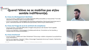 La posture de l'accompagnement à l'orientation