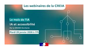 Le Mois de l'IA en académie - IA et accessibilité (DRANE Occitanie)