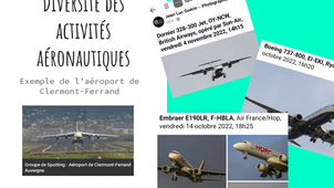 Les utilisation de l'aéroport de Clermont-Ferrand